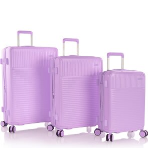 Heys Pastel 4 Rollen Kofferset 3-teilig mit Dehnfalte