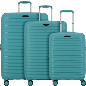 d&n Travel Line 4500 4 Rollen Kofferset 3-teilig mit Dehnfalte