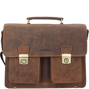 Greenburry Vintage Aktentasche Leder 40 cm