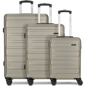Worldpack New York 2.0 4 Rollen Kofferset 3-teilig