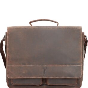 Jack Kinsky Baltimore 6 Aktentasche Leder 37 cm