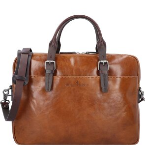 Castelijn & Beerens Rien Aktentasche RFID Schutz Leder 41 cm Laptopfach