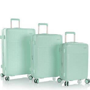 Heys Pastel 4 Rollen Kofferset 3-teilig mit Dehnfalte