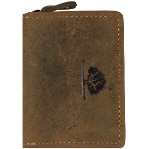 Greenburry Vintage Münzbörse Leder 7 cm