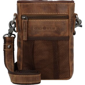 Greenburry Vintage Mini Bag Umhängetasche Leder 13 cm