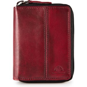 Greenburry Destressed Geldbörse RFID Schutz Leder 10.5 cm