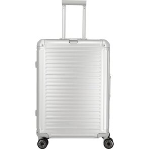 Travelite Next 4-Rollen Trolley Aluminium 67 cm