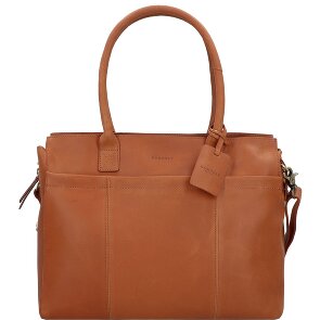 Burkely Vintage Doris Schultertasche Leder 39 cm Laptopfach