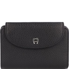AIGNER Geldbörse RFID Schutz Leder 14 cm