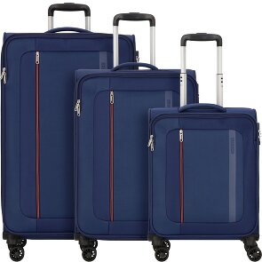 American Tourister Blazing Ride 4 Rollen Kofferset 3-teilig mit Dehnfalte