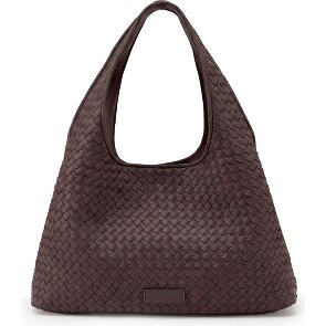 LES VISIONNAIRES Paz Weave Silky Schultertasche Leder 42 cm