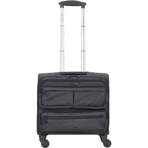 Lightpak Ronney 4-Rollen Businesstrolley 45 cm Laptopfach