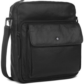 bugatti Black Magic Umhängetasche Leder 22 cm