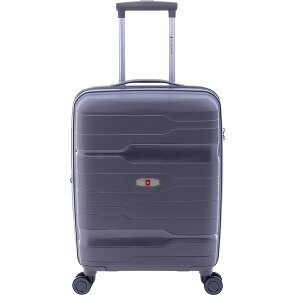 Gladiator 3800 4 Rollen Kabinentrolley 55 cm mit Dehnfalte