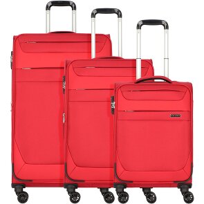 Worldpack Dublin 4 Rollen Kofferset 3-teilig mit Dehnfalte