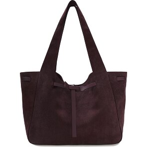 LES VISIONNAIRES Garbriella Shopper Tasche Leder 40 cm