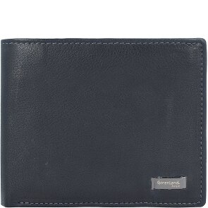 Greenland Nature Black Nappa Geldbörse RFID Leder 11 cm