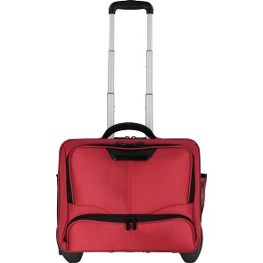 Dermata 2 Rollen Businesstrolley 41 cm Laptopfach