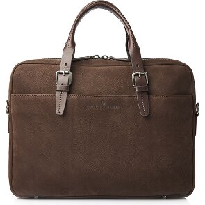 Castelijn & Beerens Nubuck Aktentasche Leder 41 cm Laptopfach