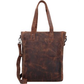 Plevier Retro Jackson Shopper Tasche Leder 31 cm Laptopfach