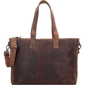 Plevier Shopper Tasche Leder 41 cm Laptopfach