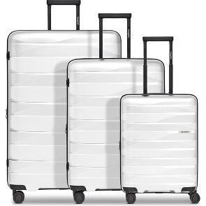 Bergpfeil Travel 4-Rollen Kofferset 3-tlg. mit Dehnfalte