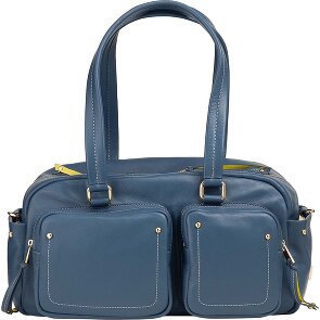 DuDu Pocket Schultertasche Leder 33 cm