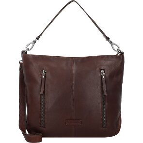 Jack Kinsky Schultertasche Leder 33 cm