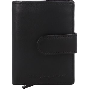 Greenburry Nappa Kreditkartenetui RFID Schutz Leder 8 cm