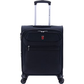 Gladiator 2000 4 Rollen Kabinentrolley 55 cm mit Dehnfalte