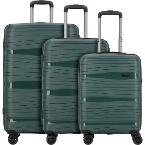 d&n Travel Line 4300 4 Rollen Kofferset 3-teilig