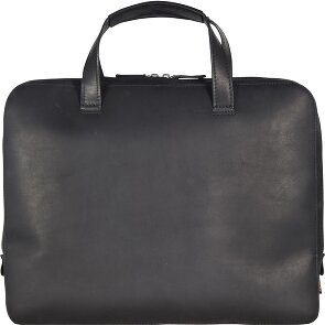 Jost Futura Aktentasche Leder 38 cm Laptopfach