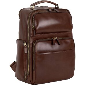 Leonhard Heyden Cambridge Rucksack Leder 42 cm Laptopfach