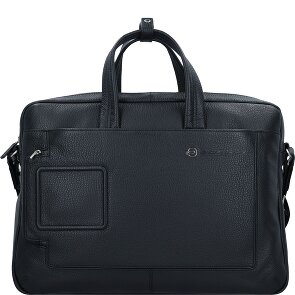 Piquadro Aktentasche Leder 44 cm Laptopfach