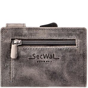 SecWal Kreditkartenetui Geldbörse RFID Leder 9 cm