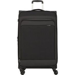 d&n Travel Line 9504 4 Rollen Trolley L 76 cm mit Dehnfalte