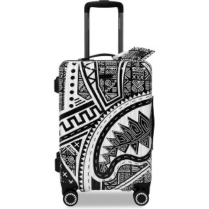 Sprayground Printed Zipper Shark AI Journey to the Mind 4 Rollen Kabinentrolley 55 cm