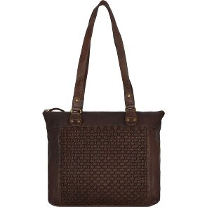 Greenland Nature Femi & Nine Schultertasche Leder 35 cm