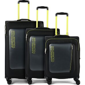 American Tourister Aktivus 4 Rollen Kofferset 3-teilig mit Dehnfalte