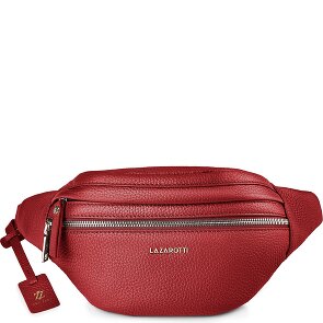 Lazarotti Bologna Leather Double-Zip Gürteltasche Crossbody Leder 25 cm