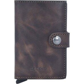 Secrid Miniwallet Vintage Kreditkartenetui Geldbörse RFID Leder 6,5 cm