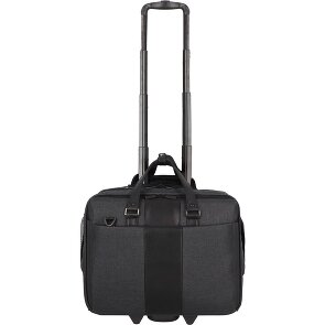 Dermata 2 Rollen Businesstrolley 46 cm Laptopfach