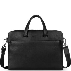 bugatti Black Aktentasche Leder 39 cm Laptopfach