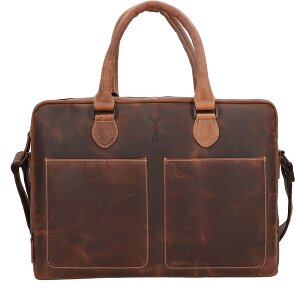 Jack Kinsky Baltimore 7 Aktentasche Leder 39 cm
