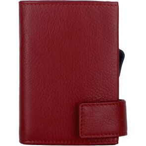 SecWal 2 Kreditkartenetui Geldbörse RFID Leder 9 cm