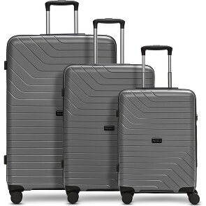 Redolz Essentials 05 3-SET 4 Rollen Kofferset 3-teilig