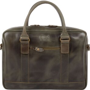 Buckle & Seam Everett Aktentasche Leder 38 cm Laptopfach
