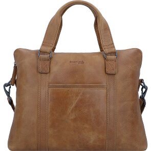 Greenland Nature Light Aktentasche Leder 38 cm Laptopfach