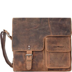 Greenburry Vintage Umhängetasche Leder 32 cm