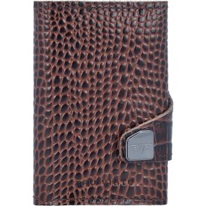 Tru Virtu Click & Slide Kreditkartenetui Geldbörse RFID Leder 6,5 cm